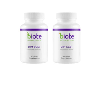 Biote Nutraceutical DIM SGS+ Hormone + Detox Support | 60 Capsules