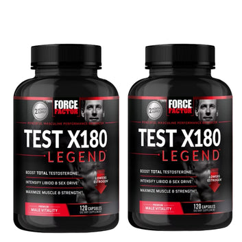 Force Factor Test X180 Legend Testosterone Booster - 120 Capsules