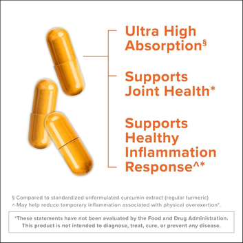 Qunol Extra Strength Turmeric Curcumin Complex 1000mg - 120 Vegetarian Capsules