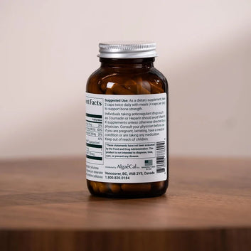 Bone Health Calcium Magnesium D3 K2 120 Capsules