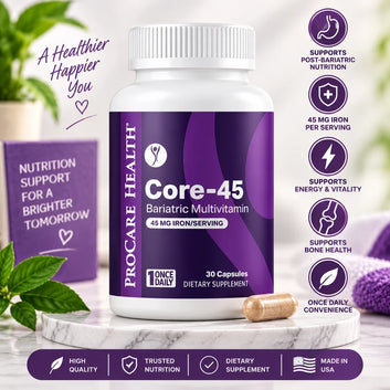 ProCare Health Core-45 Bariatric Multivitamin 30 Capsules