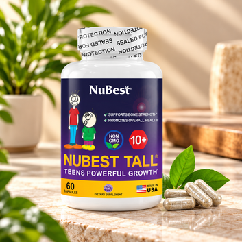 NuBest Tall 10+ Teens Growth Formula 60 Capsules ( Pack of 2 )
