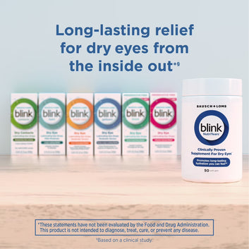 Blink NutriTears Dry Eye Supplement ( Pack of 3 )