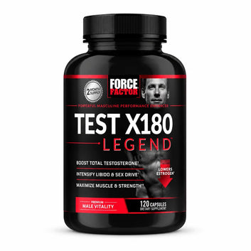Force Factor Test X180 Legend, 120 Capsules ( Pack of 7 )
